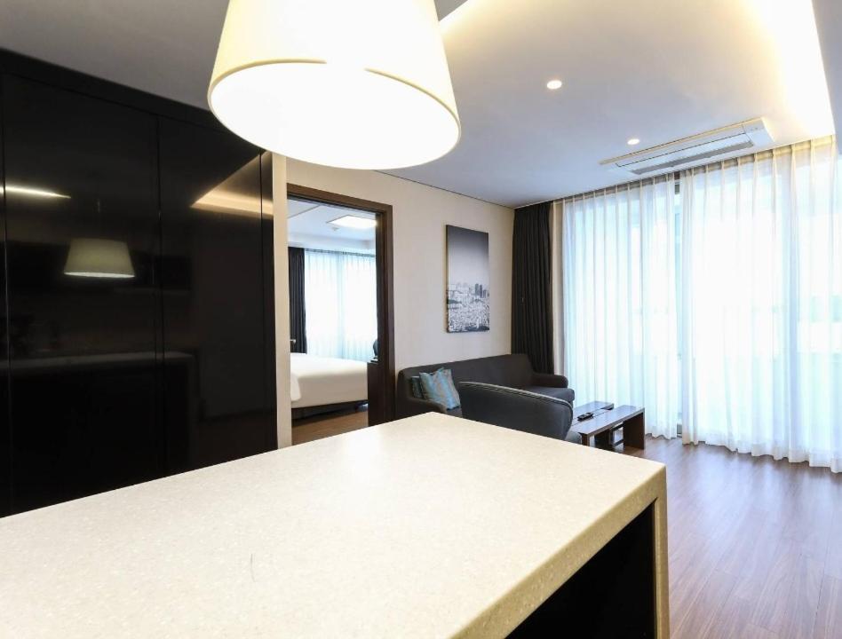 Haeundae Wide Ocean View & Residence بوسان المظهر الخارجي الصورة